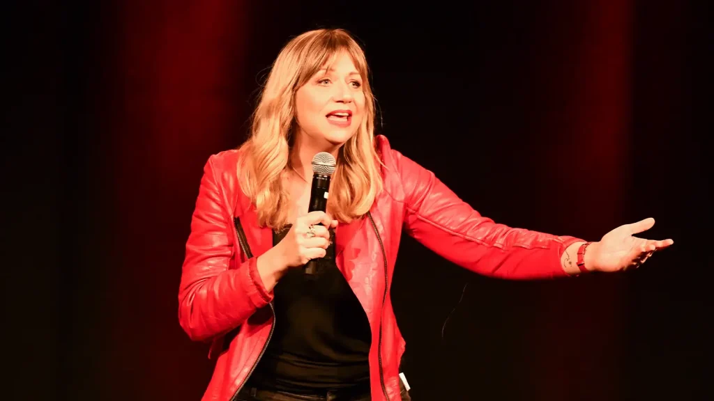 Mirja Regensburg beim Cologne Comedy Festival