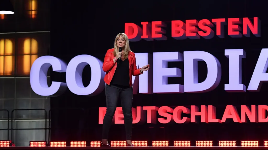 Mirja Regensburg bei „Die besten Comedians Deutschlands“