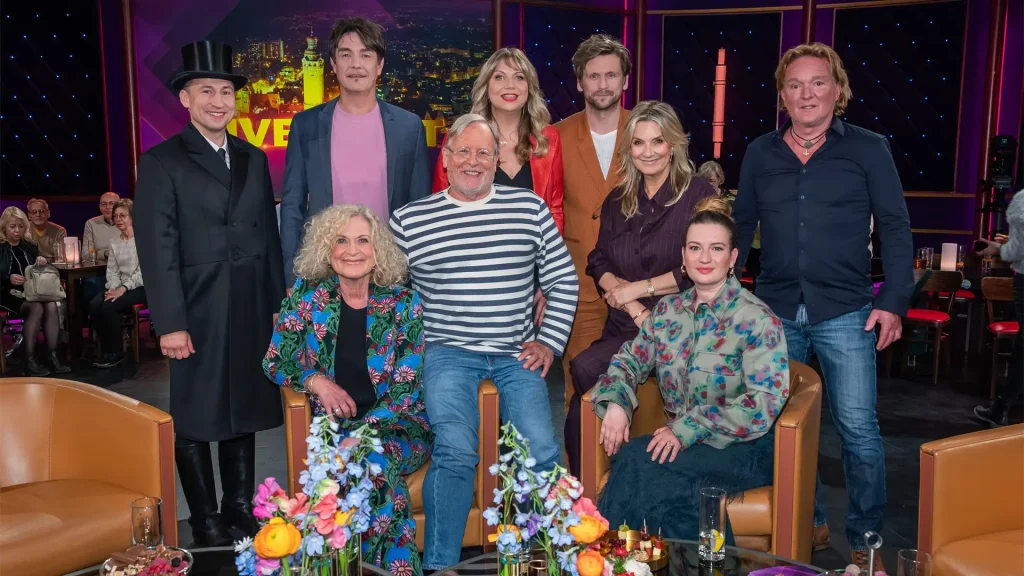 Mirja Regensburg zu Gast im MDR-Riverboat-Studio mit Kim Fisher und Matze Knop